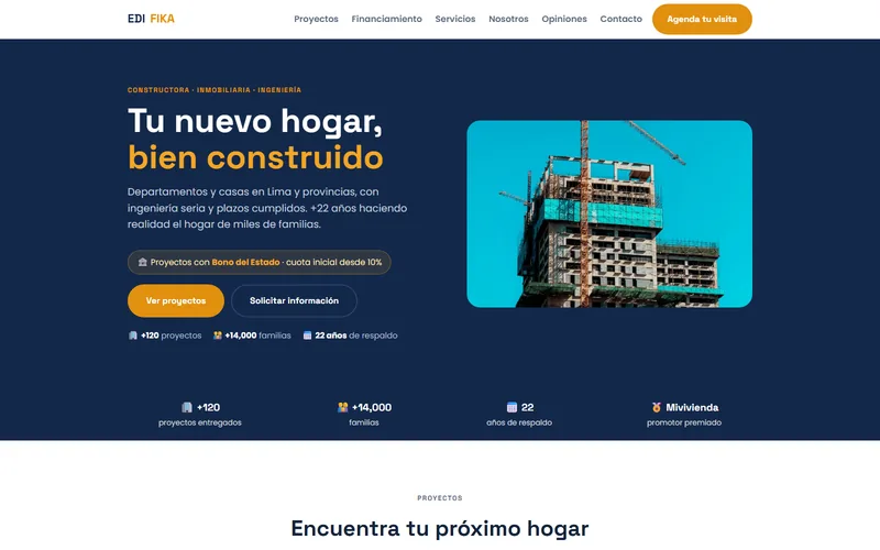 Demo de web corporativa
